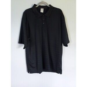 Adidas Men's Black Polo Shirt Short Sleeve Size 2XL